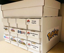 1000 Pokemon Official Cards Bulk Lot - Common, Uncommons + 10 HOLOS Near Mint picture
