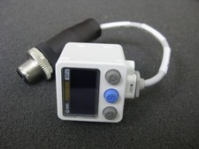 SMC ISE80H-A2-V, Digital Pressure Switch, 1/4 M VCR 2MPa, NEW, high purity picture