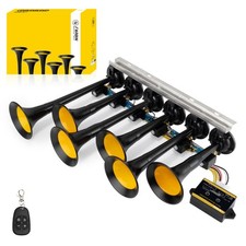 Musical Air Horn 36 Melodies 12/24 Volt, Music Horn 178dB, Switchable 36 picture