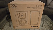 Klipsch R-51PM Powered Bluetooth Speakers Pair - Open Box Unused Black Finish picture