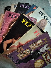 Vintage 1968 Playboy Magazine Lot – Centerfolds in Each Issue – Hugh Hefner picture