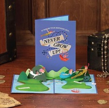 Lovepop BEST Disney's Peter Pan Neverland Never Grow Up Birthday Pop-Up Card picture