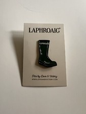 Laphroaig Distillery Green Boot Enamel Pin, Islay Single Malt Scotch picture