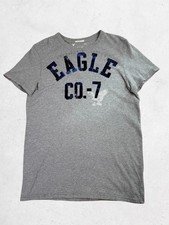 2010 American Eagle Distressed Collegiate Graphic Tee M picture