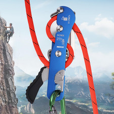 Climbing Stop Descender for 10.5-11Mm,Self-Braking Self Locking Belay Device Res picture