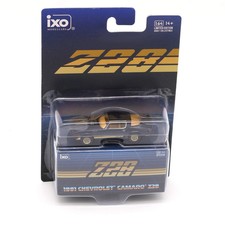 IXO Models 1981 Chevrolet Camaro Z28 Blue 1:64 Diecast picture
