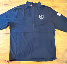 adidas Los Angeles Kings NHL Hockey Black Half Zip Jacket XL - lightweight picture