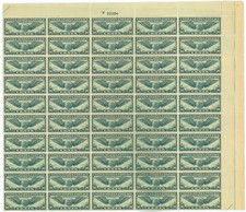 United States 30¢ Trans-Atlantic Issue Airmail Postage Stamp #C24 MNH Full Sheet picture