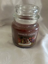 EXTREMELY RARE Retired Yankee Candle Christmas Morning 14.5oz picture
