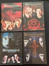 THE BROTHERHOOD 1-4 - NATHAN WATKINS - JOHS HAMMOND - BRADLEY - USED DVD MOVIE picture