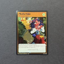 NM Neopets TCG Misfortune 19/150 (WoTC / Hannah and the Ice Caves / 2004) picture