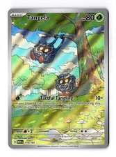Tangela 178/165 Illustration Rare 151 Pokemon Holo Near Mint picture