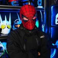 Amazing Spider-Man Mask Moving &Lightning Eyes (with Free Spider-Man Cap) In US picture