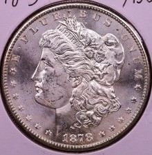 1878-S Morgan Dollar Choice BU+ ***RARE ORIGINAL GEM BU COIN*** picture