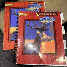 Glencoe Literature, California, Treasurers Teachers, Edition Copyright 2010 picture