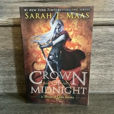 Crown of Midnight by Sarah J. Maas - Original OOP Cover - Paperback - YA Romance picture
