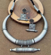 Tribal Afghan Kuchi Banjara Necklace Choker Handmade Gypsy Ethnic Jewelry picture
