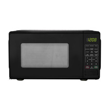 Mainstays Countertop Microwave Oven 0.7 Cu Ft 700 Watts White Black Red picture