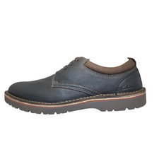 Clarks Men's Eastridge Low Oxfords, Dark Brown Leather picture