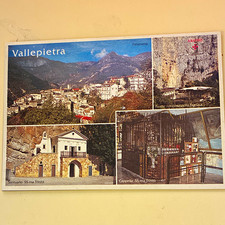 ITALY 5 POSTCARDS Topographical Abruzzo Cascia Lago Maggiore Pompei Vallepietra picture