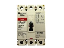 EATON CUTLER HAMMER  FD3015V 3 POLE 15 AMP 600 VOLT 35kA@480V CIRCUIT BREAKER picture
