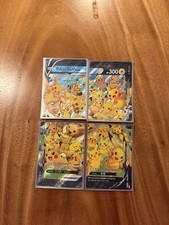 Pokemon Celebrations 2021 Pikachu V-Union Full Set of 4 picture