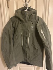 Arc’teryx Alpha SV Forage Green/ Gray Waterproof Ski Rain Outdoors Jacket Medium picture