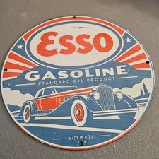 VINTAGE 1928 ESSO GASOLINE 12