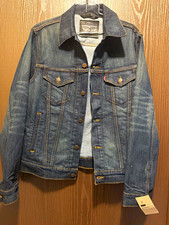Nike SB X Levis Denim Trucker Jacket Med Rare BRAND NEW picture