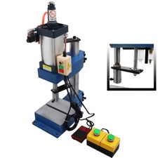 1100lbs/500kg Desktop Pneumatic Punch Press Machine with 2 Buttons & Foot Switch picture