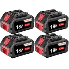 4 PACK For Bosch 18V Lithium-Ion Battery Professional GBA BAT609 BAT620 BAT610 picture