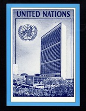 United Nations (New York) sc UX19 UN Headquarters Postal Card 1992 picture