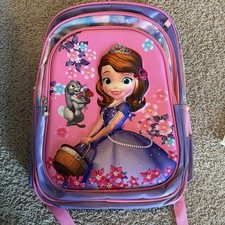 Princess Sofia Kids Backpack Girls School Bag Cartoon Bookbag Gift picture