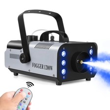 U'King 1200W Fog Machine 6 LED Smoke Maker Remote DJ Party Stage Christmas picture