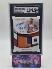 2018-19 Panini Immaculate Collection - Premium Patch Autograph Mikal Bridges /50 picture