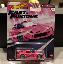 Hot Wheels Premium Fast & Furious Quick Shifters Honda S2000 Pink 1:64 picture