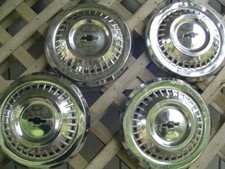 VINTAGE 1964 65 CHEVROLET IMPALA BELIAR CHEVELLE NOVA NOMAD HUBCAPS CENTER CAPS picture