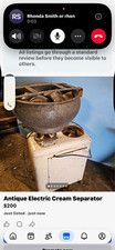 Extremely rare 1940’s cream separator.   All parts included. picture