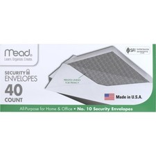Mead #10 Envelopes, Letter Size, 4-1/8