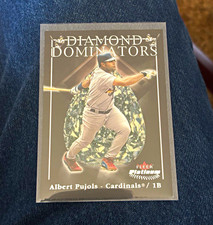 Fleer Platinum Diamond Dominators Albert Pujols Cardinals #1 DD /20 Insert picture