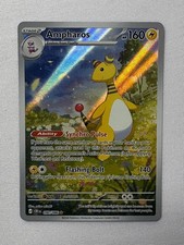 2026 POKEMON AMPHAROS CRI IR ART RARE 90/86 NM picture