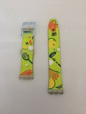 NWOT 1980s Style Men's 17MM Multicolor Swatch Band - Sports Style 3 picture