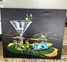 Michael Godard 19th Hole Limited Edition Signed Giclée Canvas 18X22.5 114/500 picture
