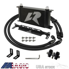 AN10 19 Row Oil Cooler Kit For BMW E82 135i E36 M3-Euro E46 M3 E90 E92 E93 335i picture
