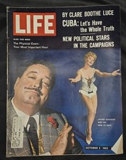 Life Magazine October 5, 1962 Jackie Gleason & Cuba  picture