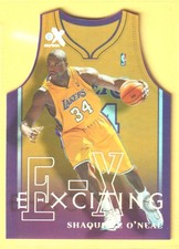 1999-00 SkyBox E-X #5XCT SHAQUILLE O'NEAL E-Xciting Los Angeles Lakers picture