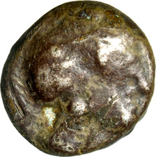 VERY RARE Philistia for Judah Jerusalem (5-4 centuries BC). AR quarter-shekel picture
