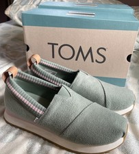 TOMS Alpargata Resident 2.0 Size 9 Frosty Sage Casual Shoe Espadrille Flat picture