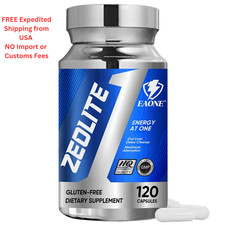 EAONE 2300mg Zeolite Detox Capsules for 120 Count (Pack of 1), picture