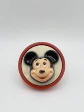 Vintage General Electric Disney Mickey Mouse Plug-In Night Light, Red picture